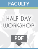 Faculty Presentation - Half Day Workshop